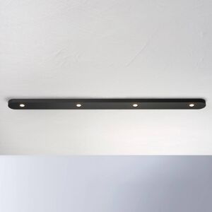 Bopp Close stropné LED svietidlo 4-pl., čierne