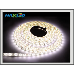 LED pásik Max-Led 300SMD 6013 50W 5m studená biela 6000K IP65