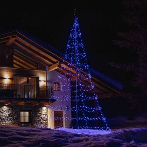 Trblietavý svetelný strom pre vonkajšie použitie, RGBW, výška 200 cm