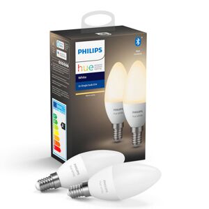 Philips Hue White 5,5W E14 sviečková LED 2 ks