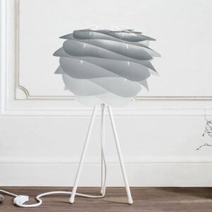 UMAGE Carmina Mini stolná lampa sivá/Tripod biely